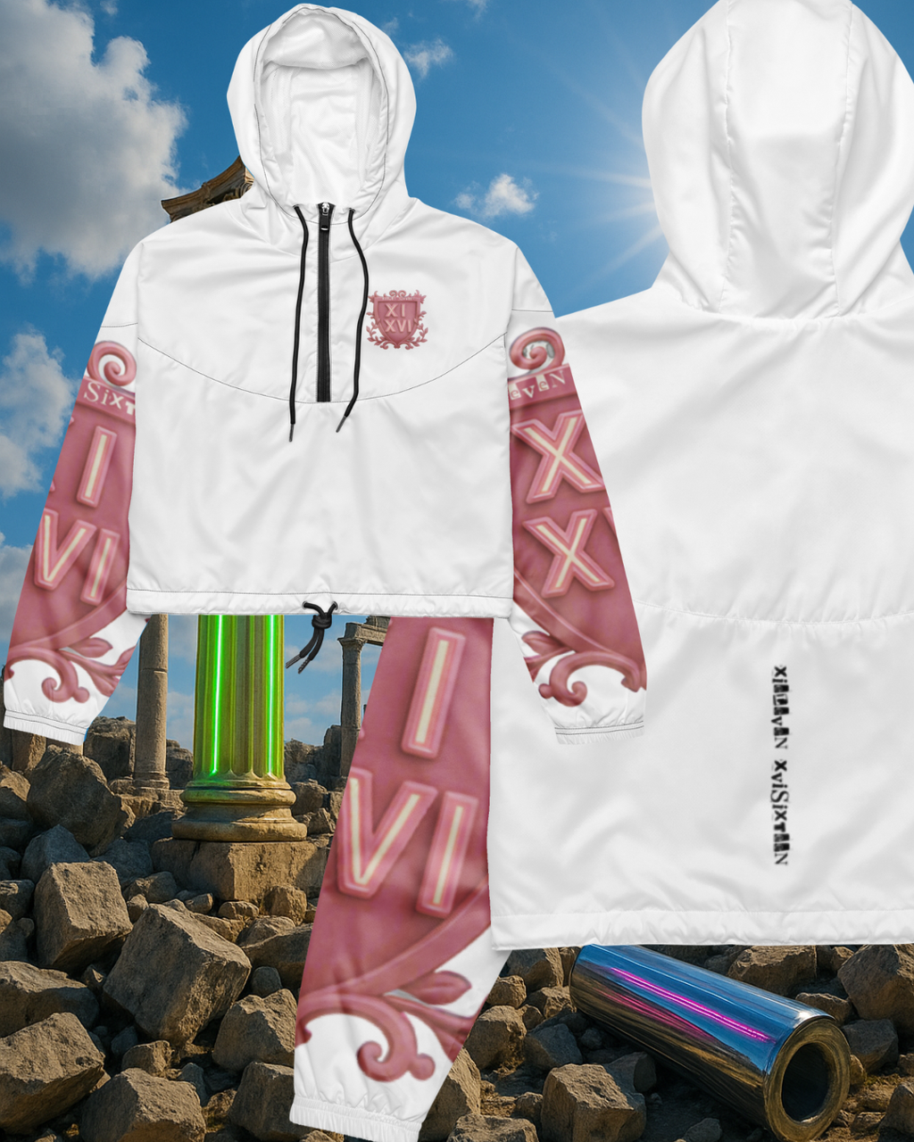 Christine Cropped Windbreaker