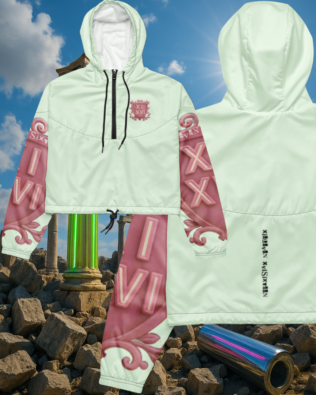 Christine Cropped Windbreaker